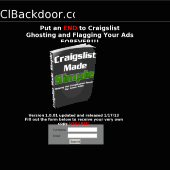 Stop Craigslist Flagging Software